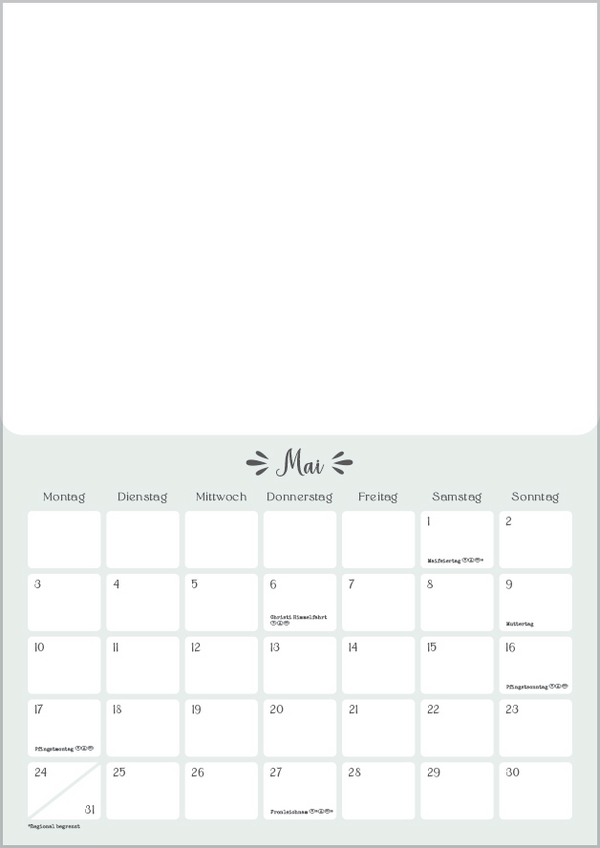 Foto-Malen-Basteln A4 Mint 2027, Innenansicht #6