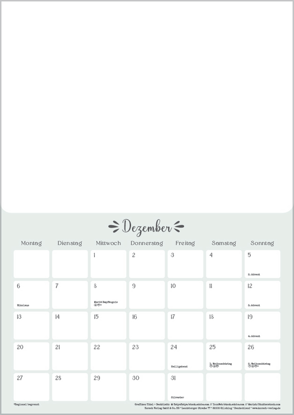 Foto-Malen-Basteln A4 Mint 2027, Innenansicht #13