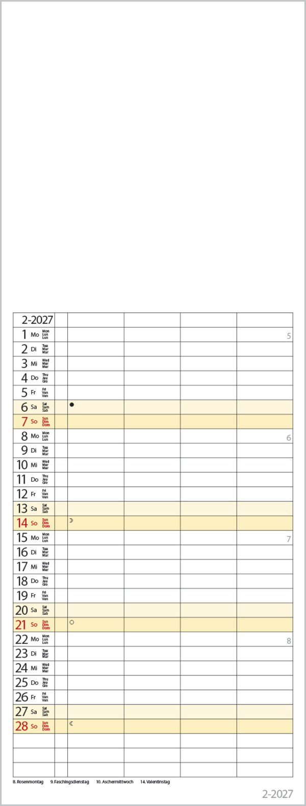 Foto-Malen-Basteln Familientimer 2027, Innenansicht #2