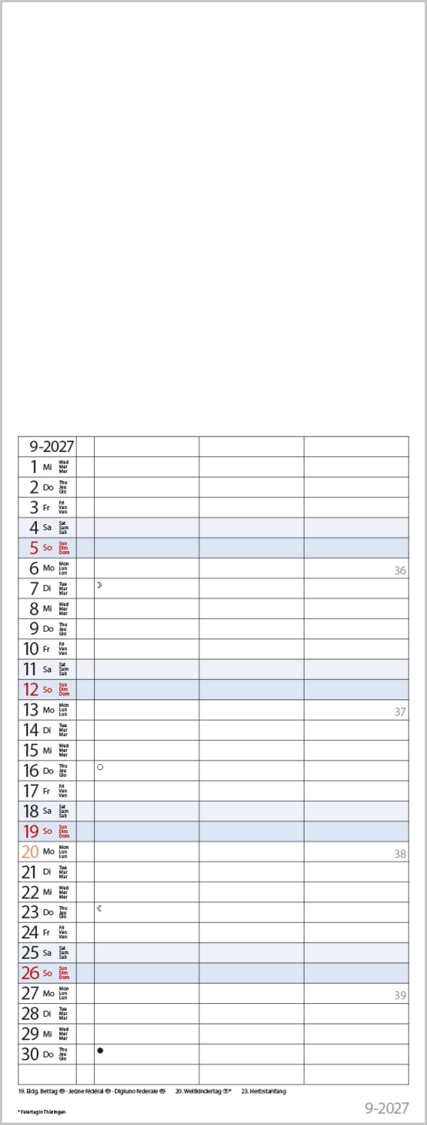 Foto-Malen-Basteln Timer for 2 2027, Innenansicht #9