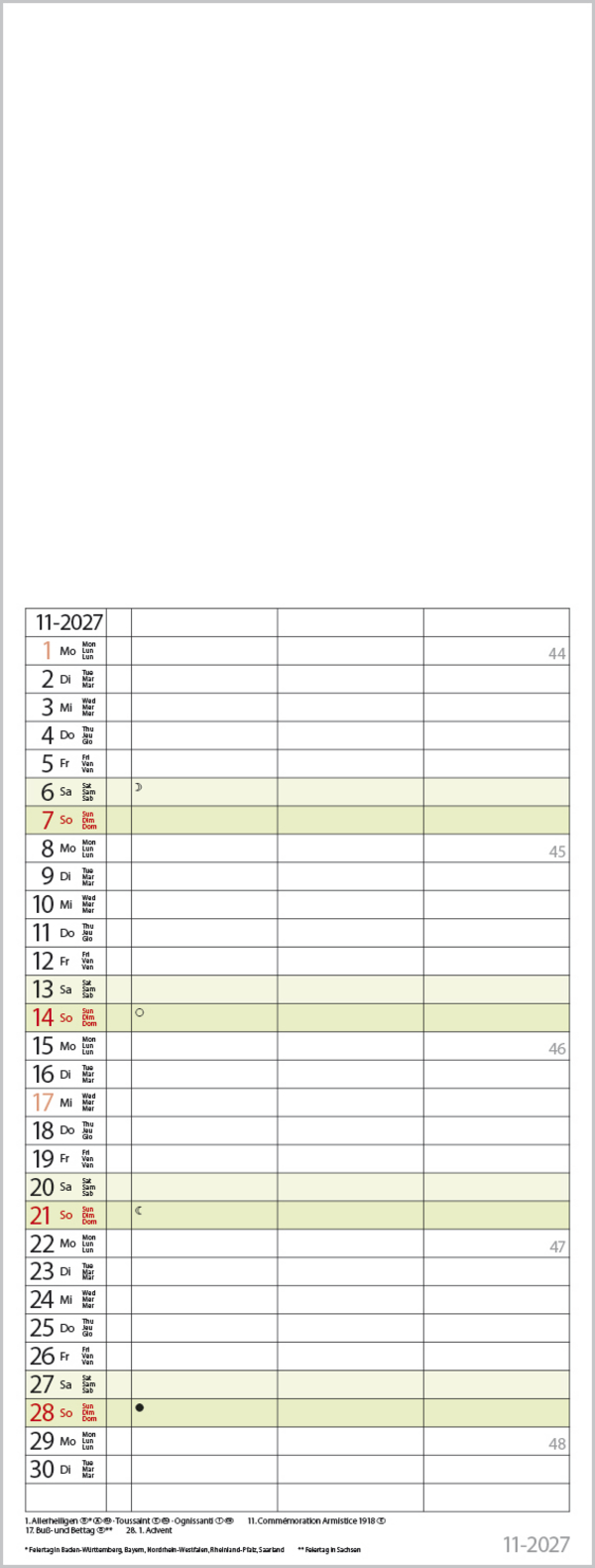 Foto-Malen-Basteln Timer for 2 2027, Innenansicht #11