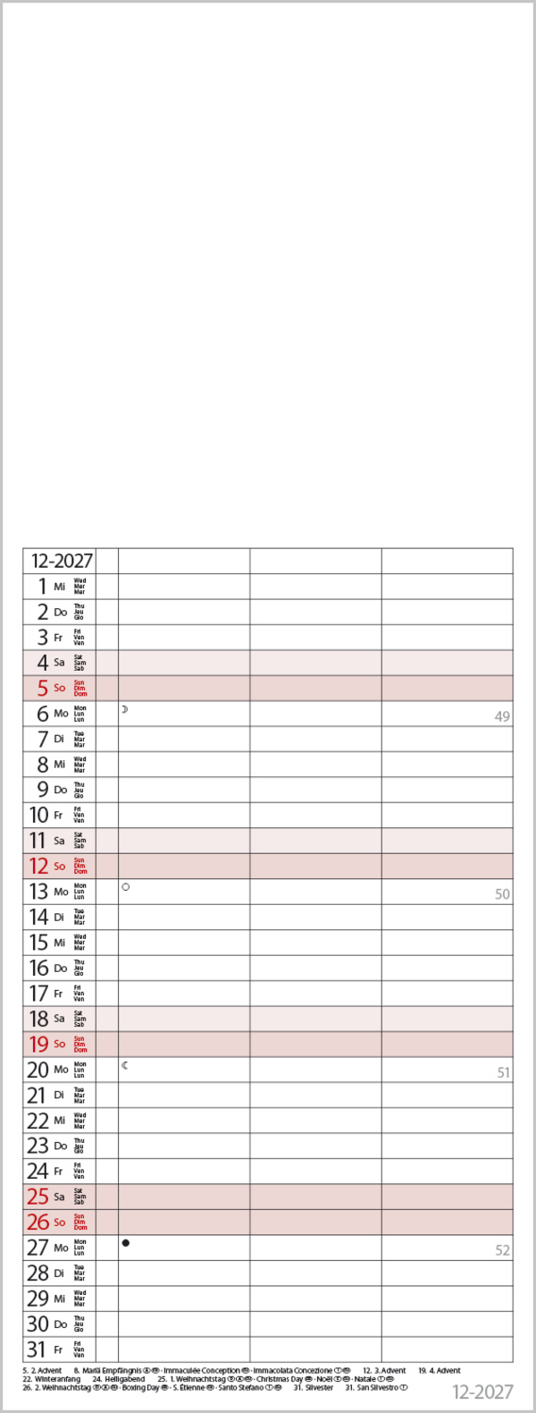 Foto-Malen-Basteln Timer for 2 2027, Innenansicht #12