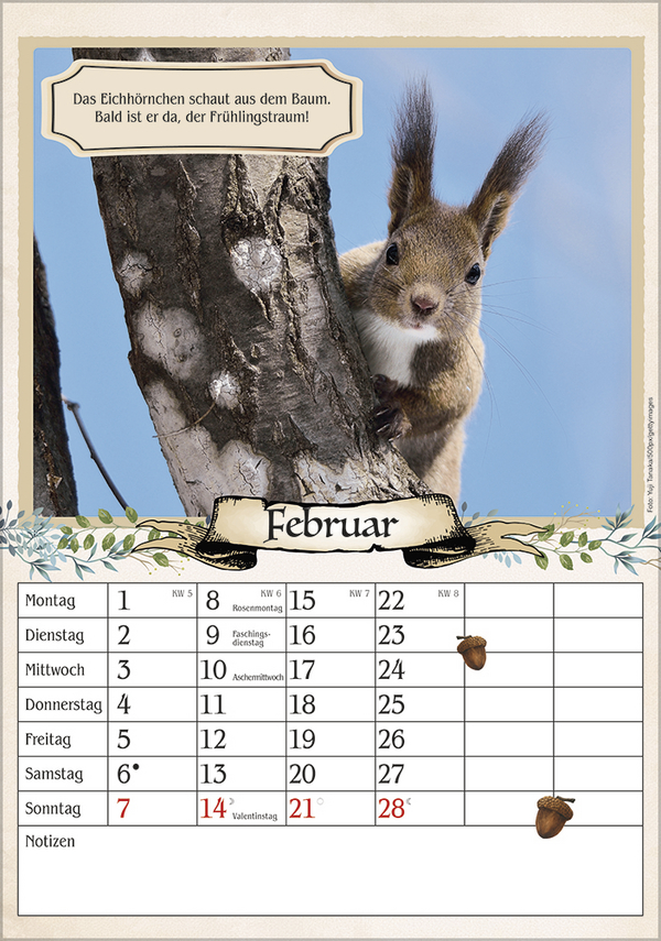 Kalender f&uuml;r Rentner 2027, Innenansicht #3