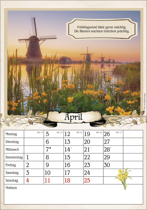 Kalender f&uuml;r Rentner 2027, Innenansicht #7