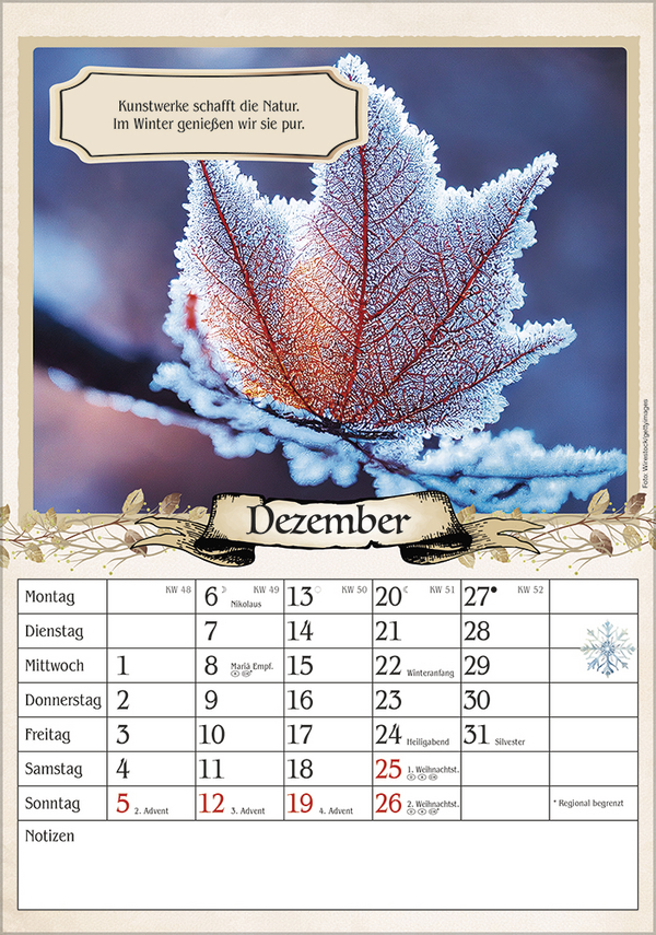 Kalender f&uuml;r Rentner 2027, Innenansicht #15