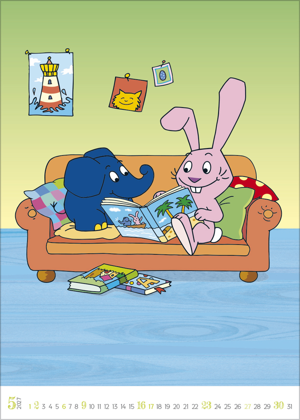 Der Kalender mit dem Elefanten 2027, Innenansicht #5