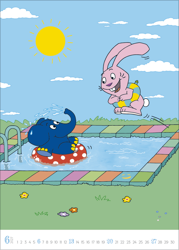 Der Kalender mit dem Elefanten 2027, Innenansicht #6