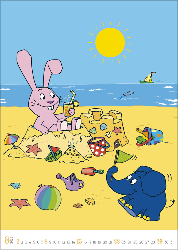 Der Kalender mit dem Elefanten 2027, Innenansicht #8