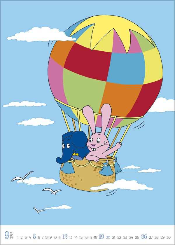 Der Kalender mit dem Elefanten 2027, Innenansicht #9