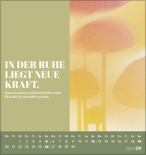 Zeit f&uuml;r mich 2027, Innenansicht #9