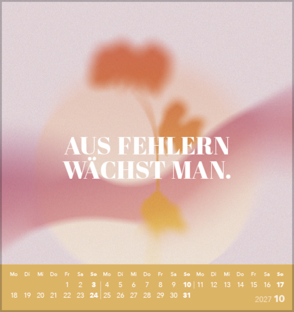 Zeit f&uuml;r mich 2027, Innenansicht #10