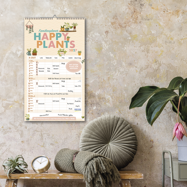Familienplaner Happy Plants 2027, Innenansicht #16
