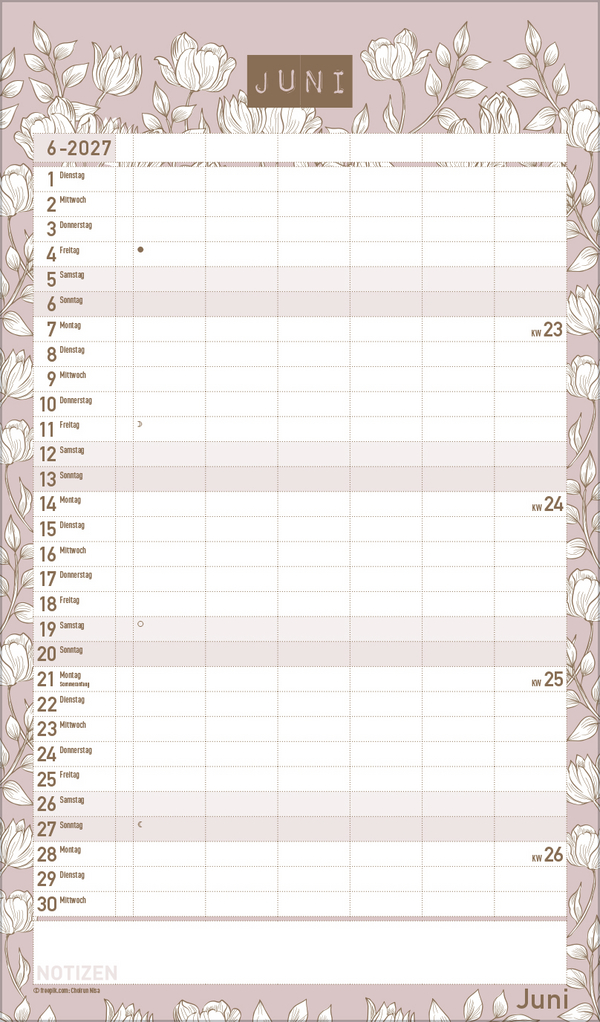 Premium Familienplaner Pl&auml;ne schmieden 2027, Innenansicht #6