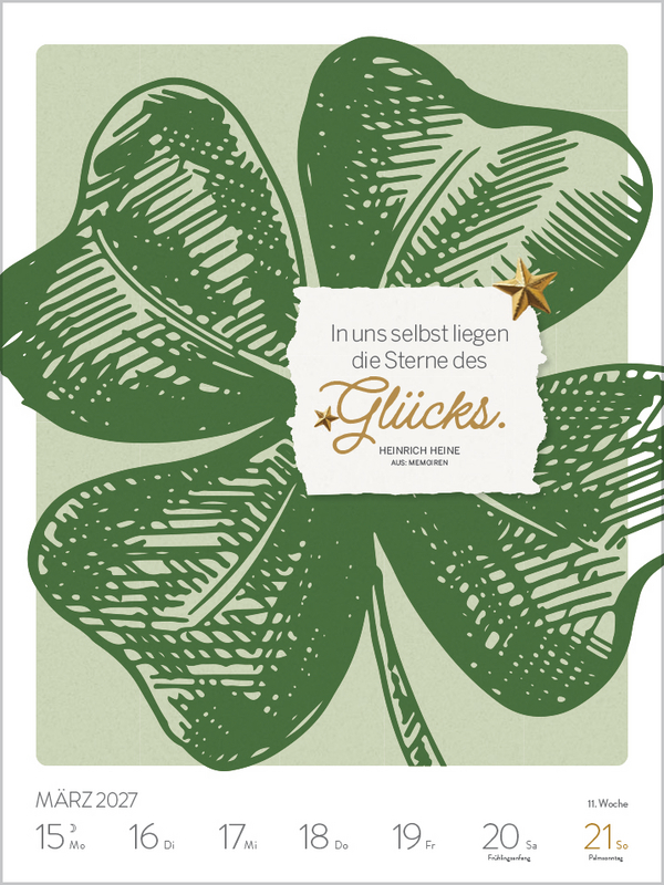 Literaturkalender 2027, Innenansicht #3