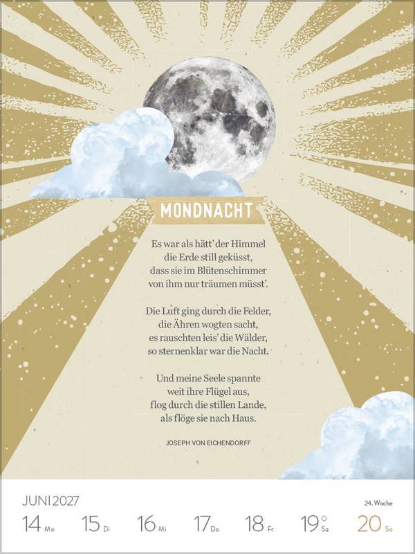 Literaturkalender 2027, Innenansicht #9