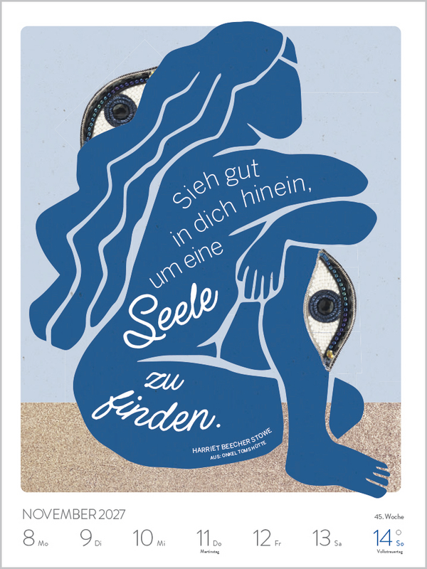 Literaturkalender 2027, Innenansicht #14