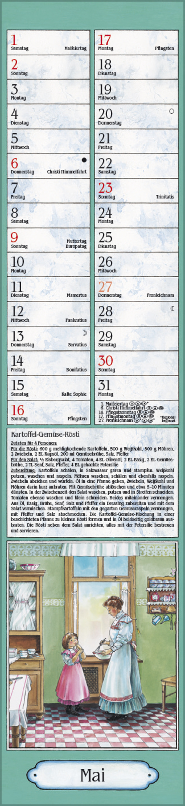 Aus Gro&szlig;mutters K&uuml;che Langplaner 2027, Innenansicht #5