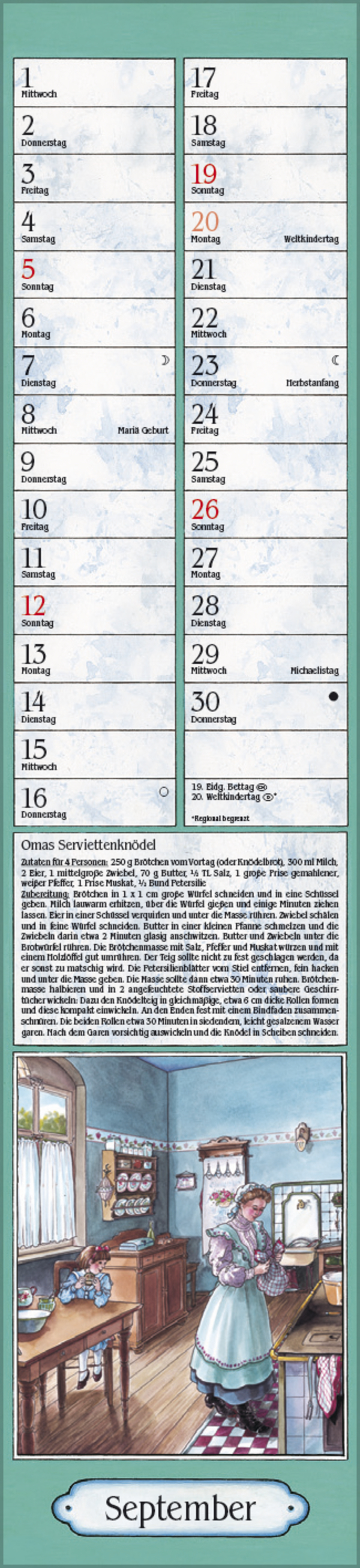 Aus Gro&szlig;mutters K&uuml;che Langplaner 2027, Innenansicht #9