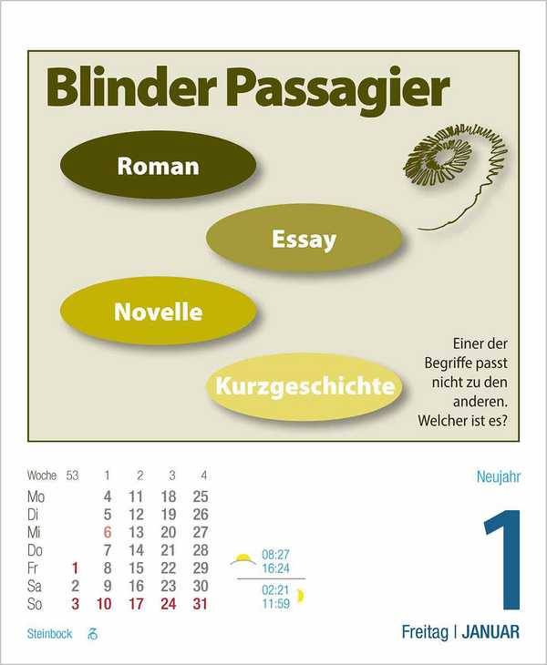 Gehirnjogging 2027, Innenansicht #1