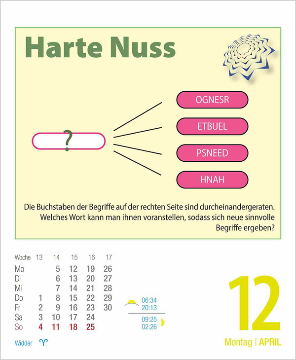 Gehirnjogging 2027, Innenansicht #5