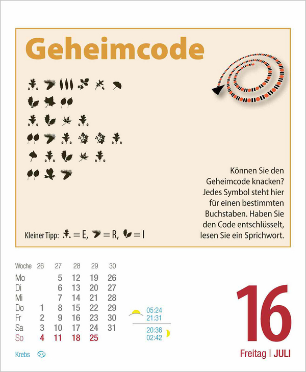 Gehirnjogging 2027, Innenansicht #9