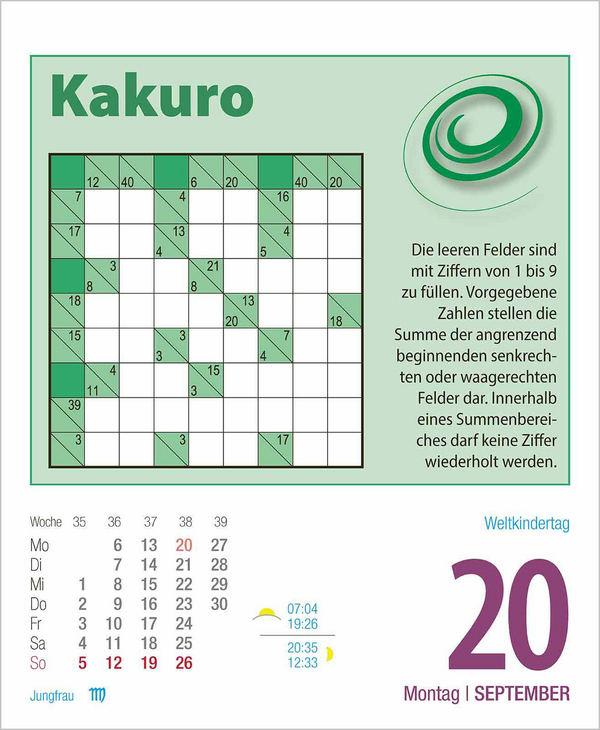 Gehirnjogging 2027, Innenansicht #12