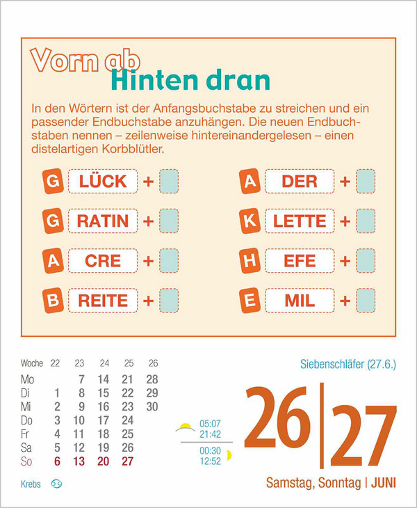 R&auml;tsel und Denkspiele 2027, Innenansicht #7