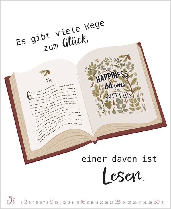Booklover 2027, Innenansicht #5