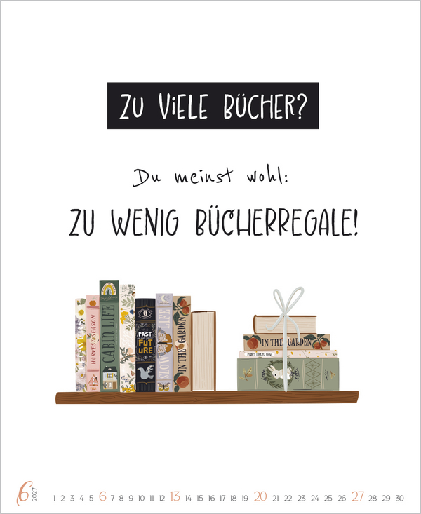 Booklover 2027, Innenansicht #6