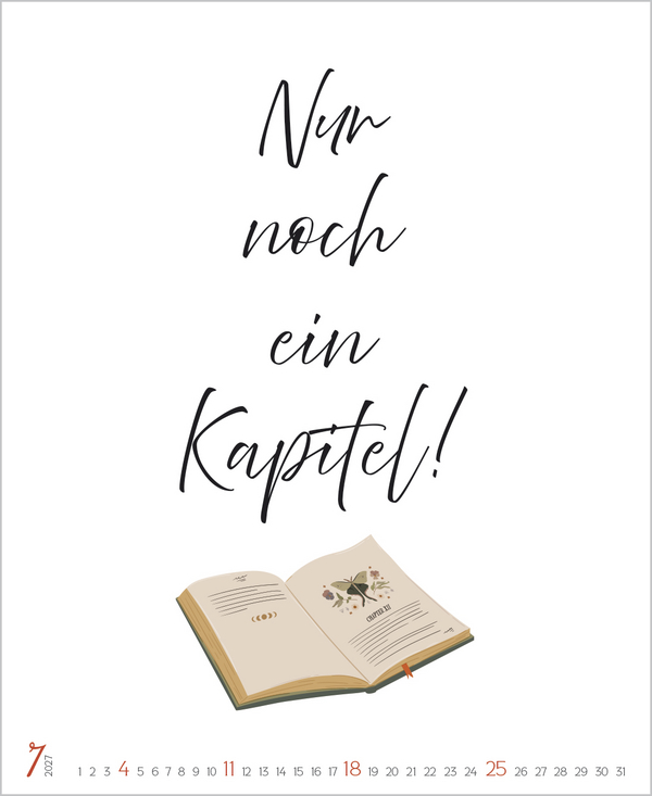 Booklover 2027, Innenansicht #7