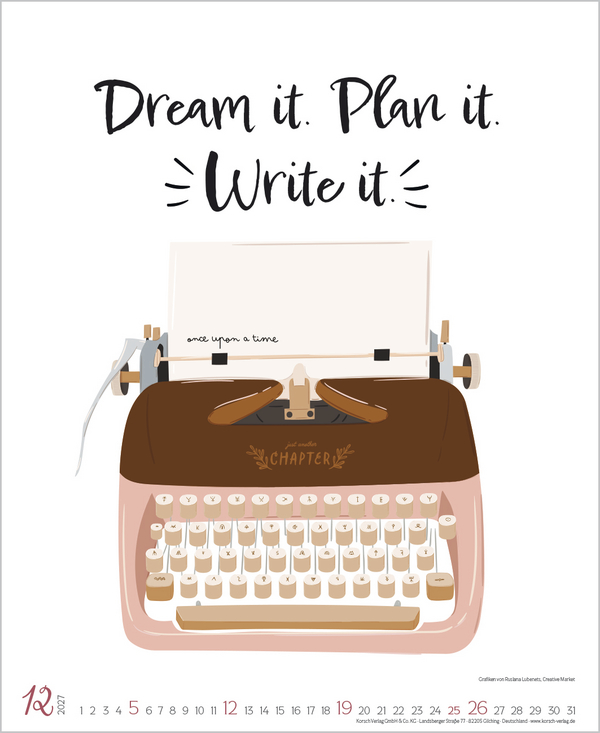 Booklover 2027, Innenansicht #12