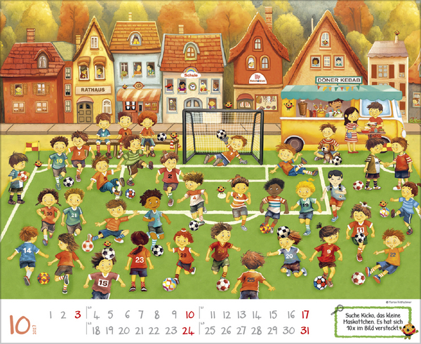 Wimmelkalender 2027, Innenansicht #10