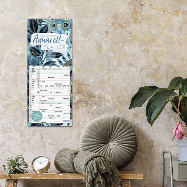 Aquarellplaner 2027, Innenansicht #16