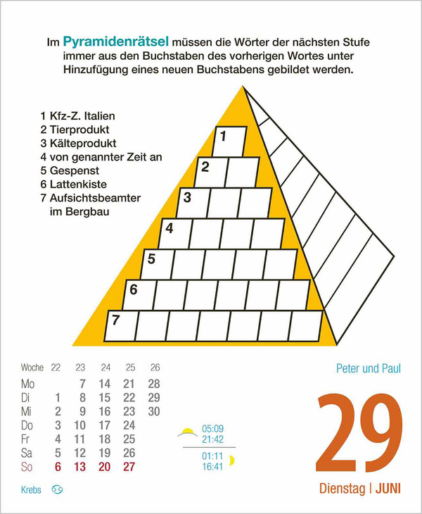 R&auml;stel f&uuml;r Renter 2027, Innenansicht #6