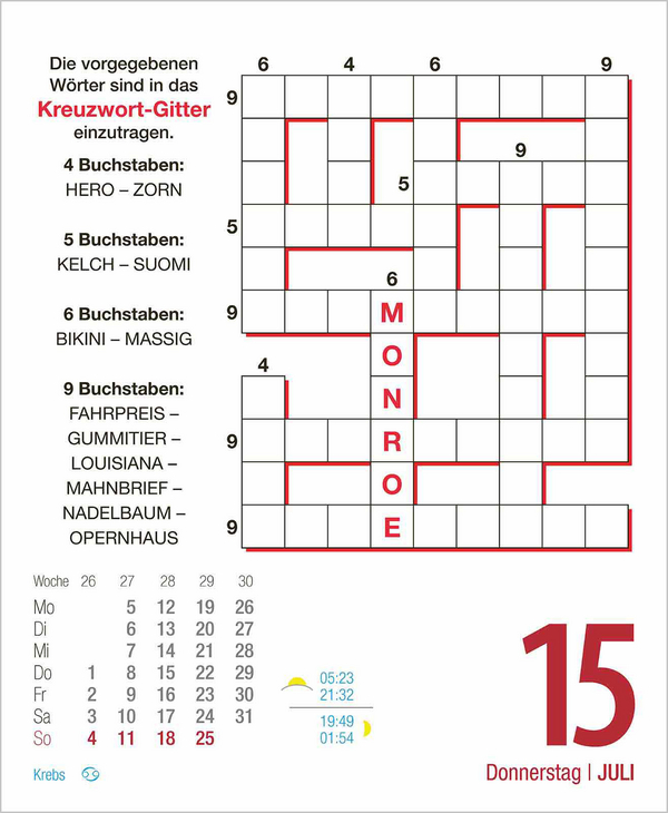 R&auml;stel f&uuml;r Renter 2027, Innenansicht #7