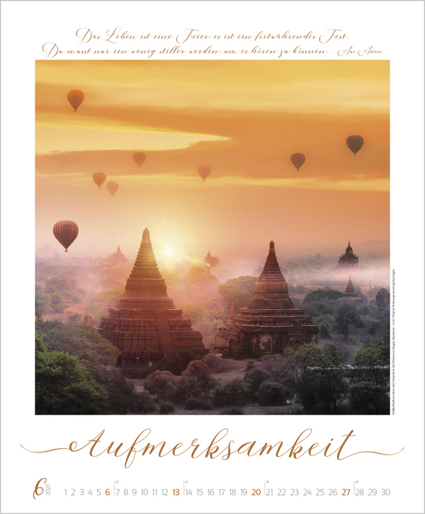 Buddhistische Weisheiten 2027, Innenansicht #6