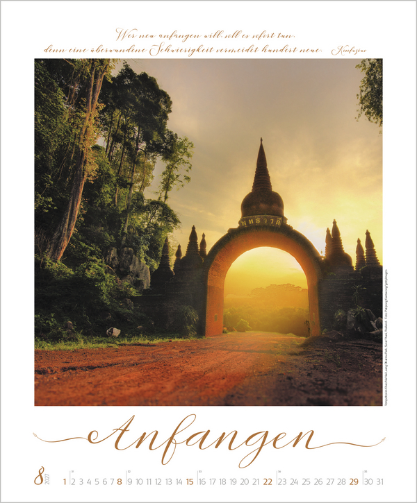 Buddhistische Weisheiten 2027, Innenansicht #8