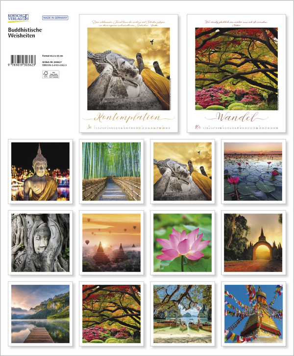 Buddhistische Weisheiten 2027, Innenansicht #13