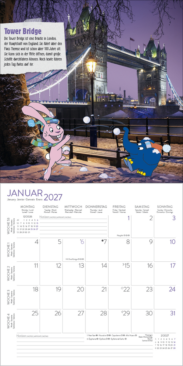 Der Blaue Elefant auf Reisen 2027, Innenansicht #1