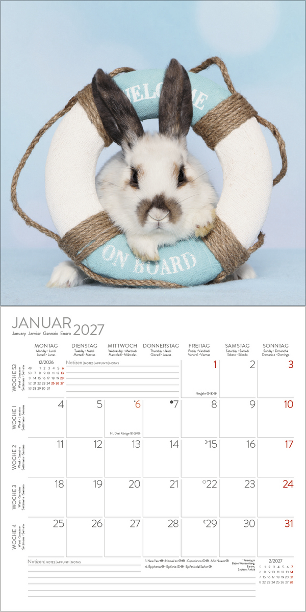 Kaninchen 2027, Innenansicht #1