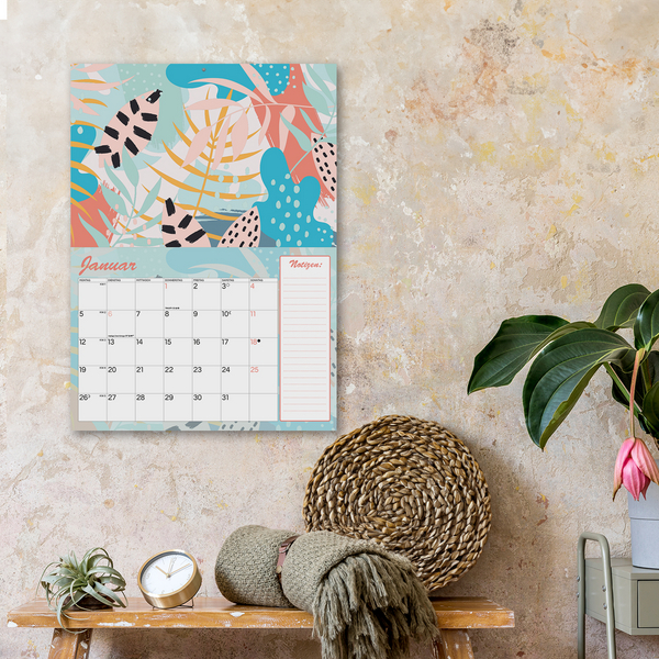 Tropisch druchs Jahr - Recyclingpapier 2027, Innenansicht #16