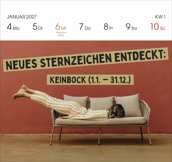 Lieber verr&uuml;ckt das Leben genie&szlig;en 2027, Innenansicht #1