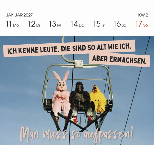 Lieber verr&uuml;ckt das Leben genie&szlig;en 2027, Innenansicht #2