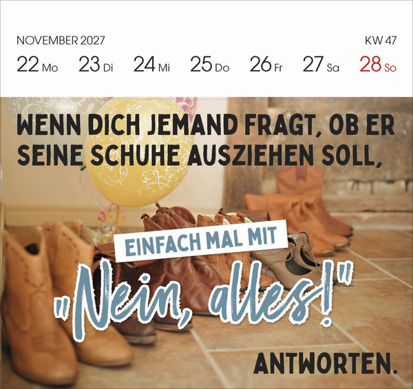 Lieber verr&uuml;ckt das Leben genie&szlig;en 2027, Innenansicht #12