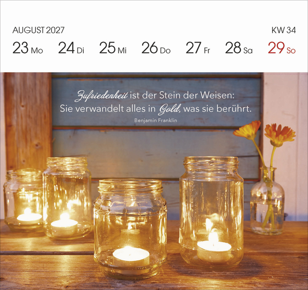 Genie&szlig;e jeden Augenblick 2027, Innenansicht #9