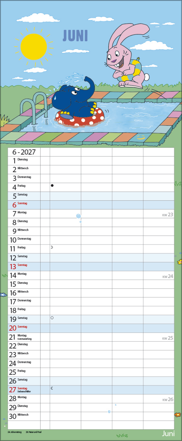 Der echt elefantastische Familienplaner 2027, Innenansicht #6