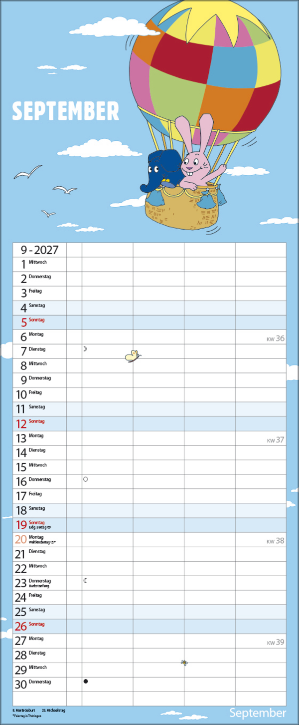 Der echt elefantastische Familienplaner 2027, Innenansicht #9