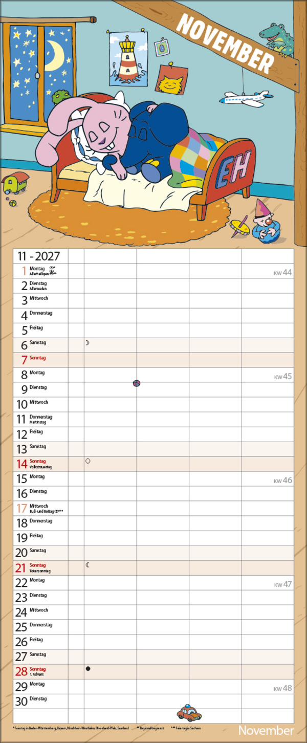 Der echt elefantastische Familienplaner 2027, Innenansicht #11