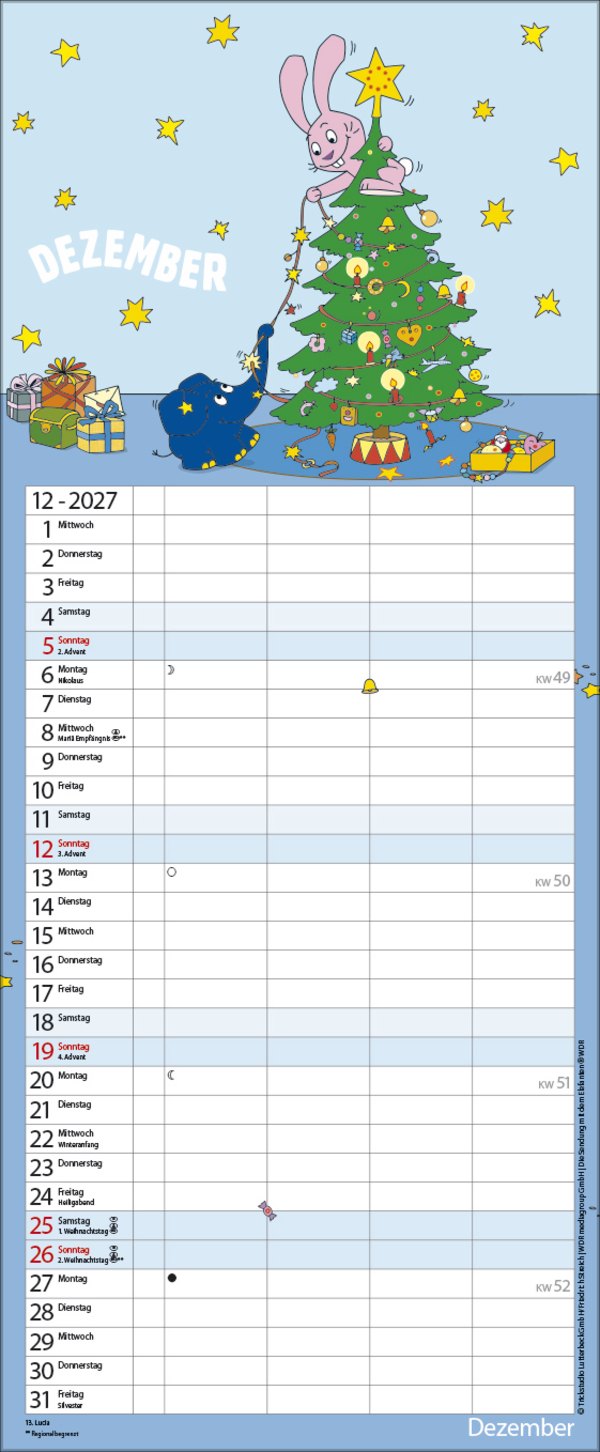 Der echt elefantastische Familienplaner 2027, Innenansicht #12