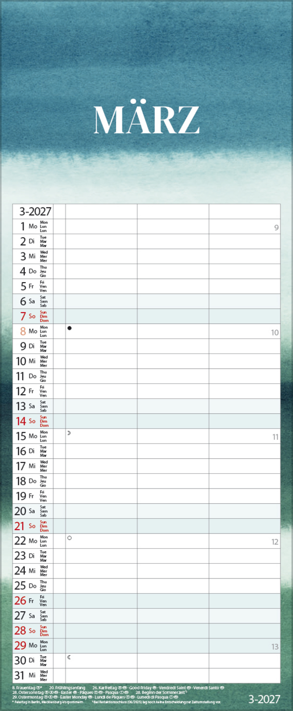 Timer for 2 Colourflow 2027, Innenansicht #3